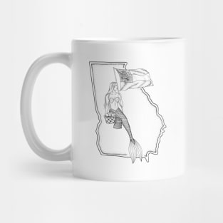 Georgia mermaid Mug